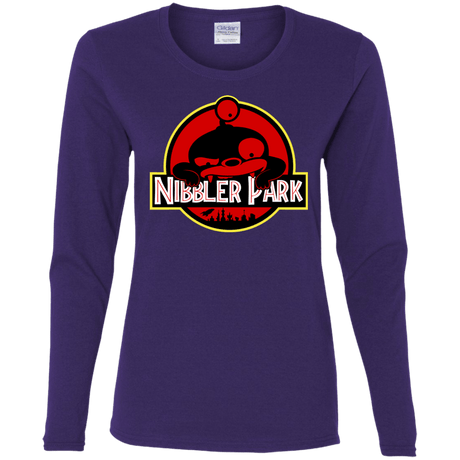 T-Shirts Purple / S Nibbler Park Women's Long Sleeve T-Shirt