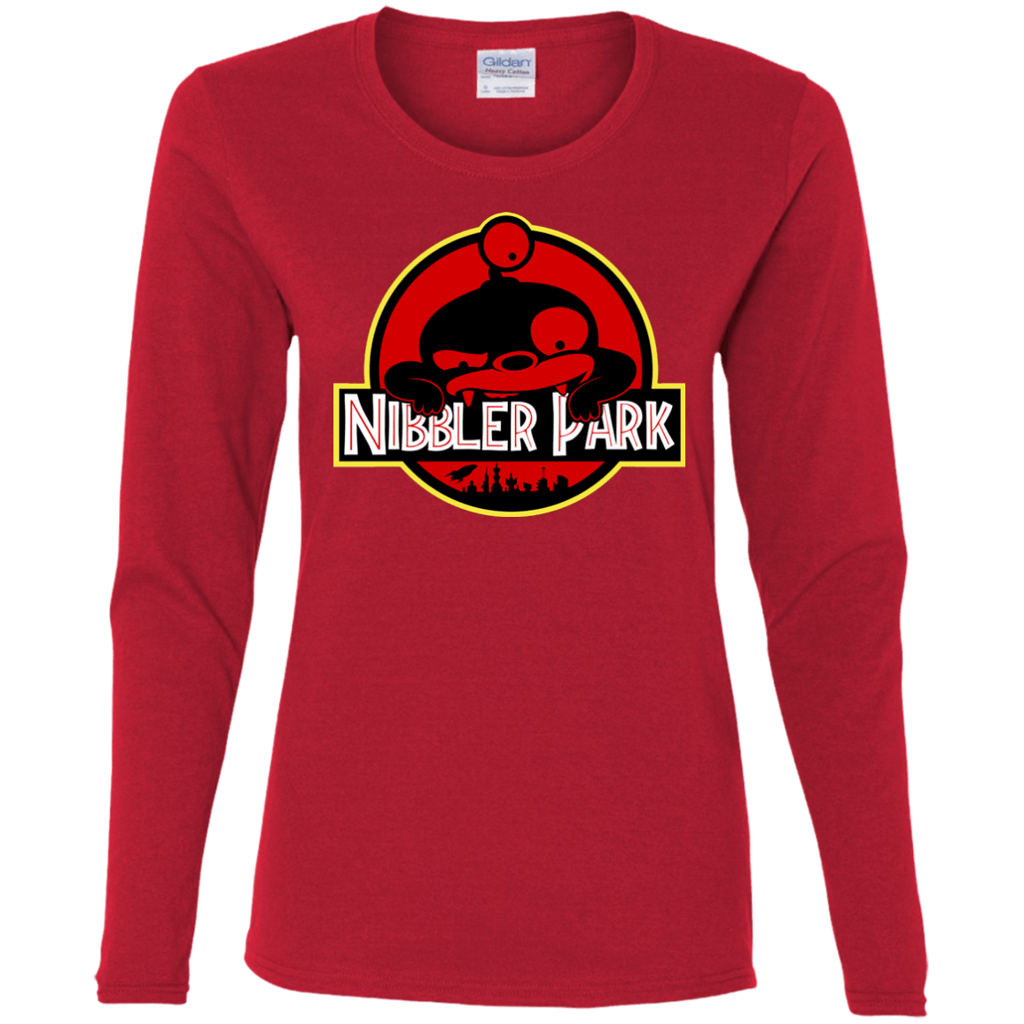 T-Shirts Red / S Nibbler Park Women's Long Sleeve T-Shirt