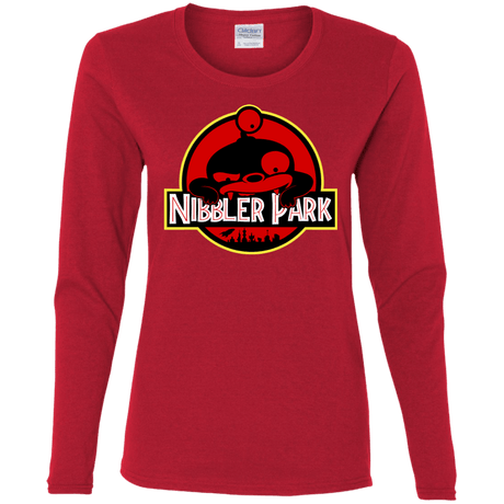 T-Shirts Red / S Nibbler Park Women's Long Sleeve T-Shirt