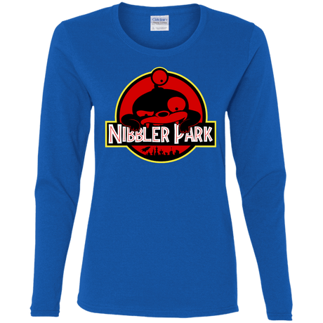 T-Shirts Royal / S Nibbler Park Women's Long Sleeve T-Shirt
