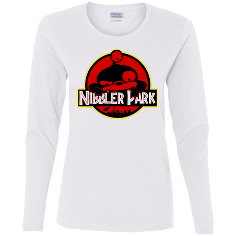 T-Shirts White / S Nibbler Park Women's Long Sleeve T-Shirt