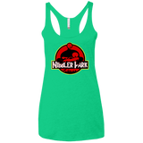 T-Shirts Envy / X-Small Nibbler Park Women's Triblend Racerback Tank