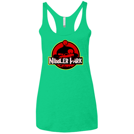 T-Shirts Envy / X-Small Nibbler Park Women's Triblend Racerback Tank