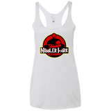 T-Shirts Heather White / X-Small Nibbler Park Women's Triblend Racerback Tank