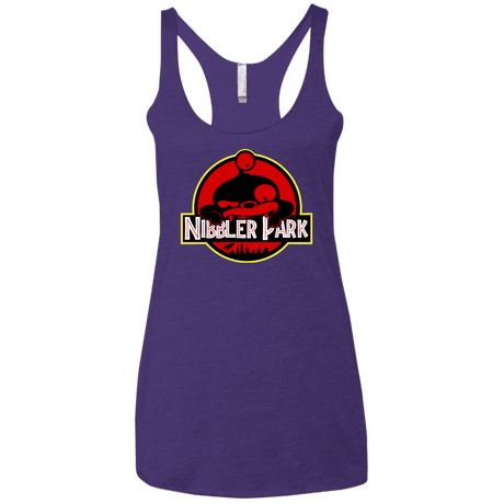 T-Shirts Purple Rush / X-Small Nibbler Park Women's Triblend Racerback Tank