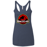 T-Shirts Vintage Navy / X-Small Nibbler Park Women's Triblend Racerback Tank