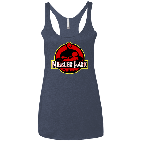 T-Shirts Vintage Navy / X-Small Nibbler Park Women's Triblend Racerback Tank