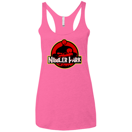 T-Shirts Vintage Pink / X-Small Nibbler Park Women's Triblend Racerback Tank