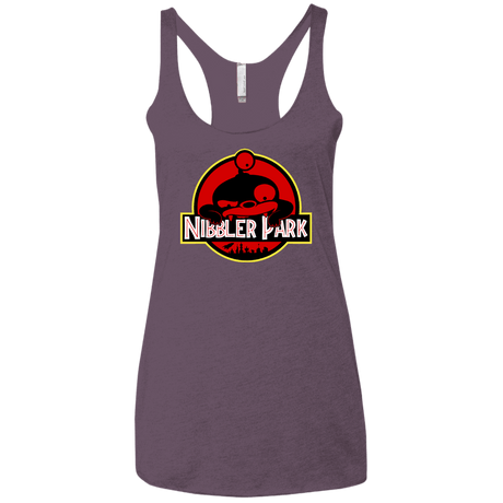 T-Shirts Vintage Purple / X-Small Nibbler Park Women's Triblend Racerback Tank