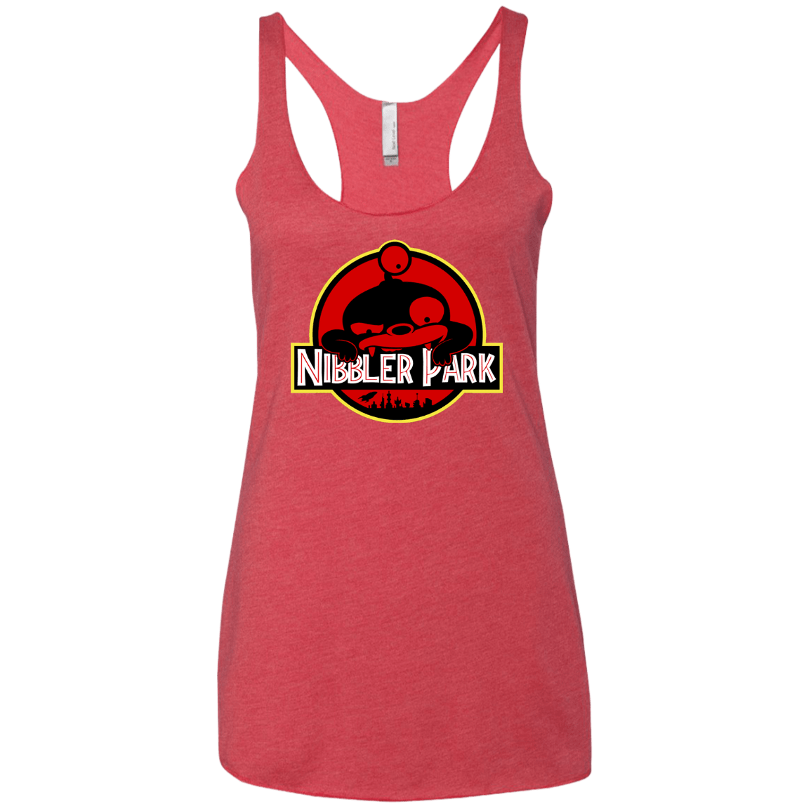 T-Shirts Vintage Red / X-Small Nibbler Park Women's Triblend Racerback Tank