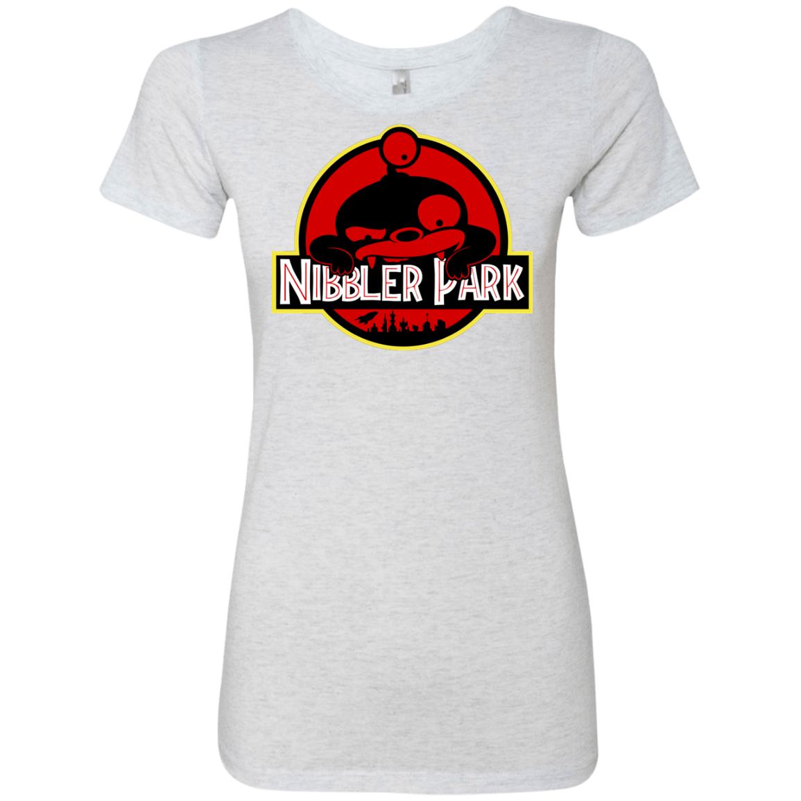 T-Shirts Heather White / S Nibbler Park Women's Triblend T-Shirt
