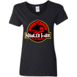 T-Shirts Black / S Nibbler Park Women's V-Neck T-Shirt