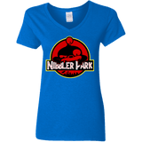 T-Shirts Royal / S Nibbler Park Women's V-Neck T-Shirt