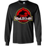 T-Shirts Black / YS Nibbler Park Youth Long Sleeve T-Shirt