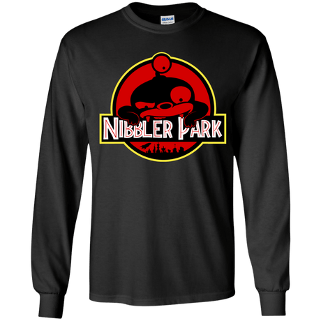 T-Shirts Black / YS Nibbler Park Youth Long Sleeve T-Shirt