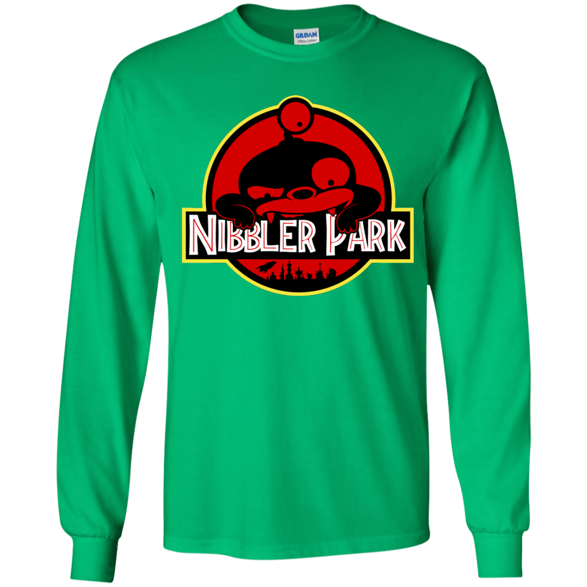 T-Shirts Irish Green / YS Nibbler Park Youth Long Sleeve T-Shirt