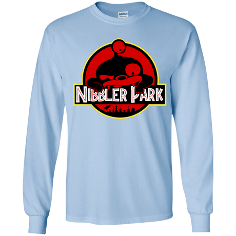 T-Shirts Light Blue / YS Nibbler Park Youth Long Sleeve T-Shirt