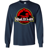 T-Shirts Navy / YS Nibbler Park Youth Long Sleeve T-Shirt