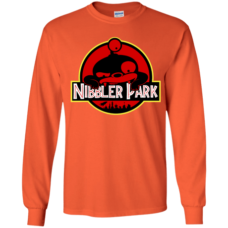 T-Shirts Orange / YS Nibbler Park Youth Long Sleeve T-Shirt