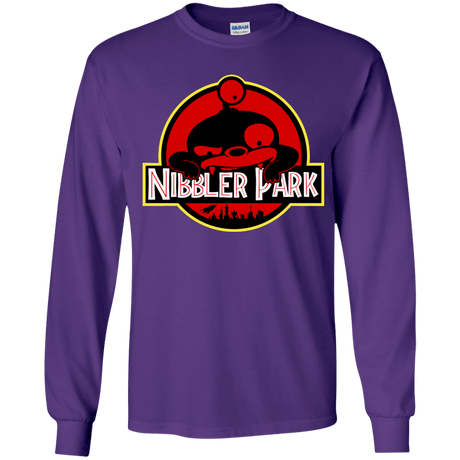T-Shirts Purple / YS Nibbler Park Youth Long Sleeve T-Shirt