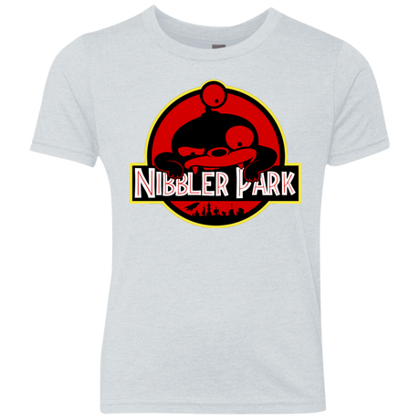 T-Shirts Heather White / YXS Nibbler Park Youth Triblend T-Shirt