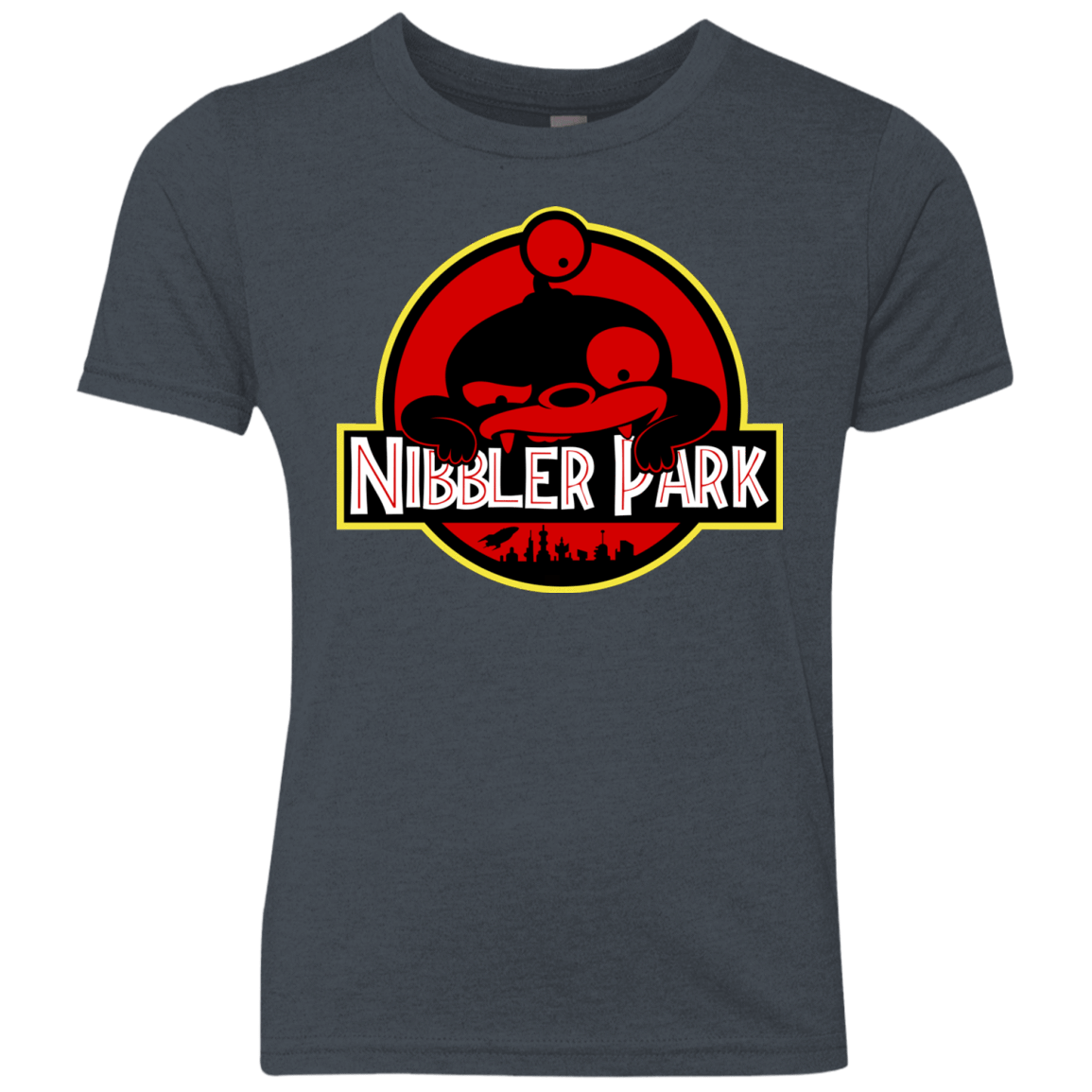 T-Shirts Vintage Navy / YXS Nibbler Park Youth Triblend T-Shirt
