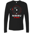T-Shirts Black / Small Nibiru is Real Men's Premium Long Sleeve