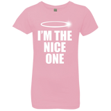 T-Shirts Light Pink / YXS Nice One Girls Premium T-Shirt
