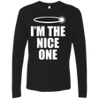 T-Shirts Black / Small Nice One Men's Premium Long Sleeve