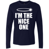 T-Shirts Midnight Navy / Small Nice One Men's Premium Long Sleeve