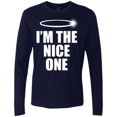 T-Shirts Midnight Navy / Small Nice One Men's Premium Long Sleeve