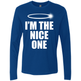 T-Shirts Royal / Small Nice One Men's Premium Long Sleeve