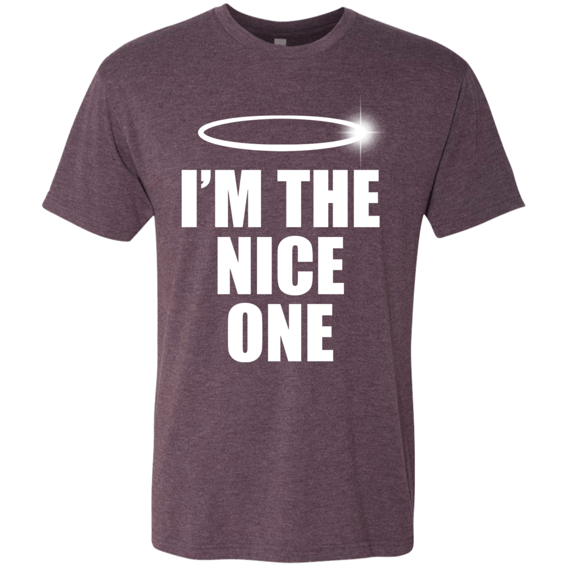 T-Shirts Vintage Purple / Small Nice One Men's Triblend T-Shirt