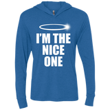 T-Shirts Vintage Royal / X-Small Nice One Triblend Long Sleeve Hoodie Tee