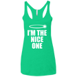 T-Shirts Envy / X-Small Nice One Women's Triblend Racerback Tank