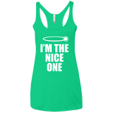 T-Shirts Envy / X-Small Nice One Women's Triblend Racerback Tank