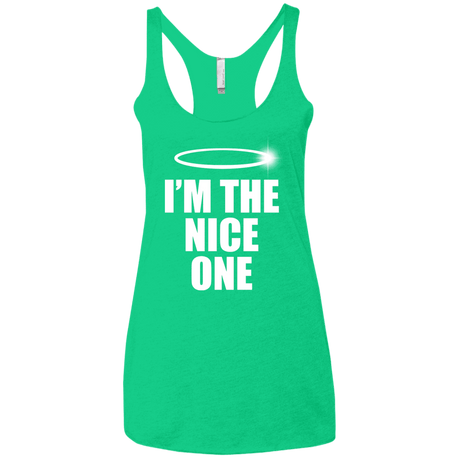 T-Shirts Envy / X-Small Nice One Women's Triblend Racerback Tank