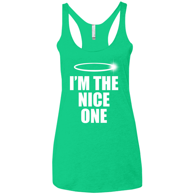T-Shirts Envy / X-Small Nice One Women's Triblend Racerback Tank