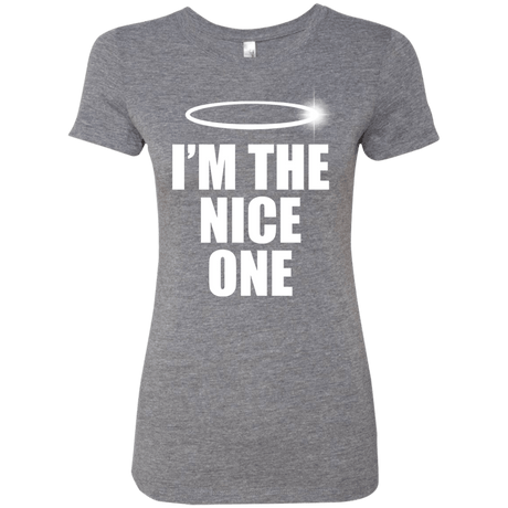 T-Shirts Premium Heather / Small Nice One Women's Triblend T-Shirt