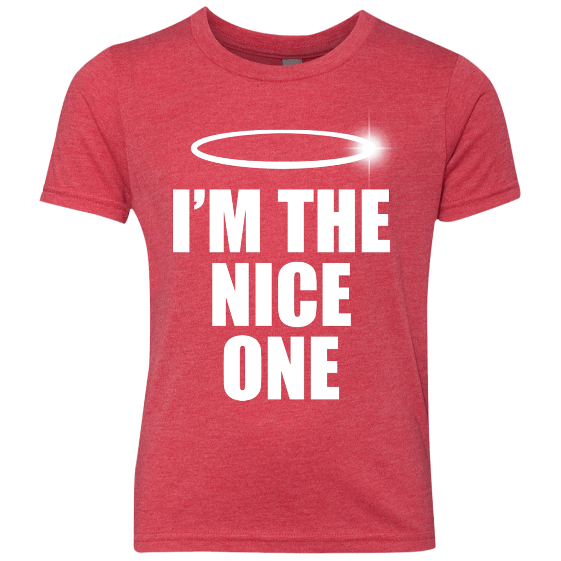 T-Shirts Vintage Red / YXS Nice One Youth Triblend T-Shirt