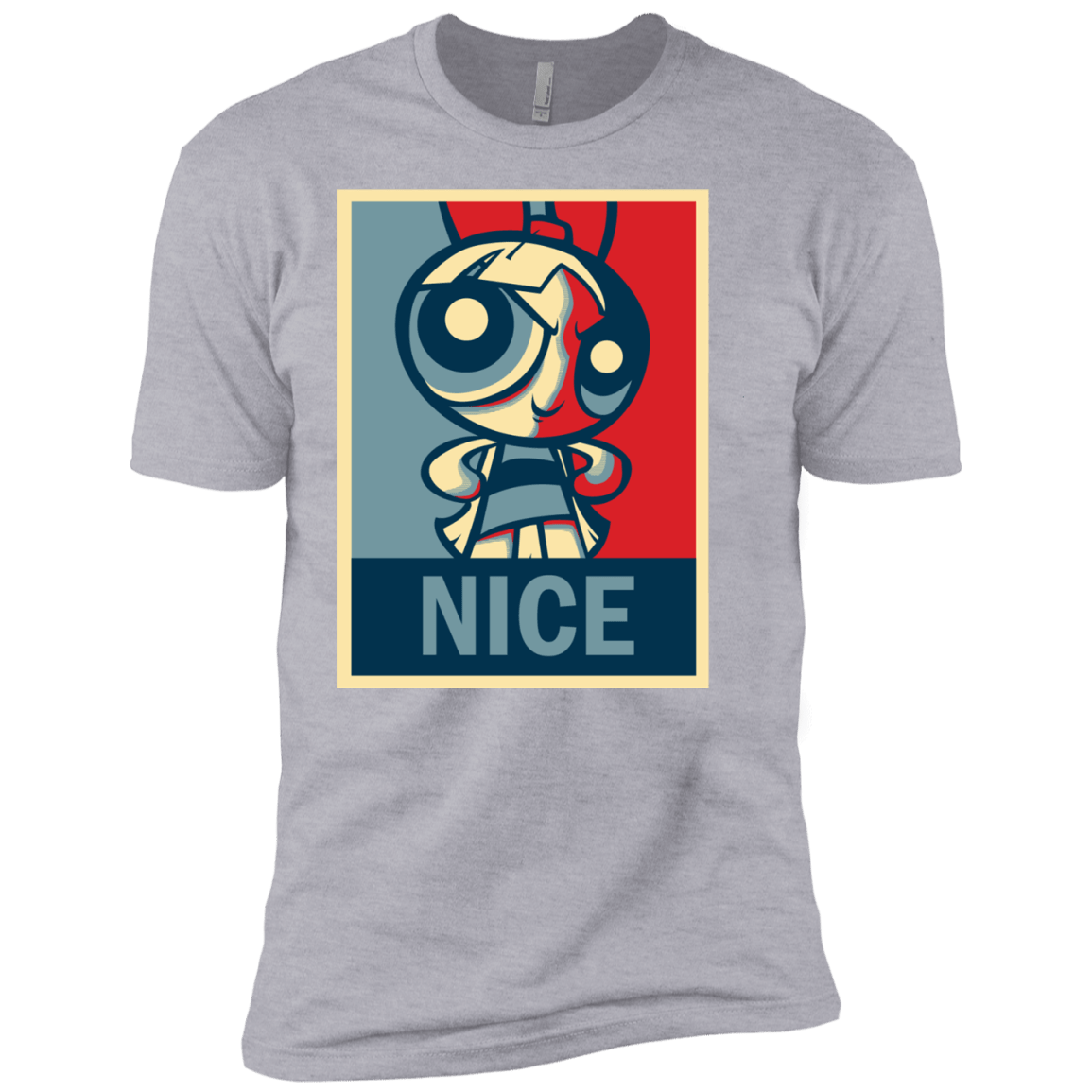 T-Shirts Heather Grey / YXS Nice Powerpuff Boys Premium T-Shirt
