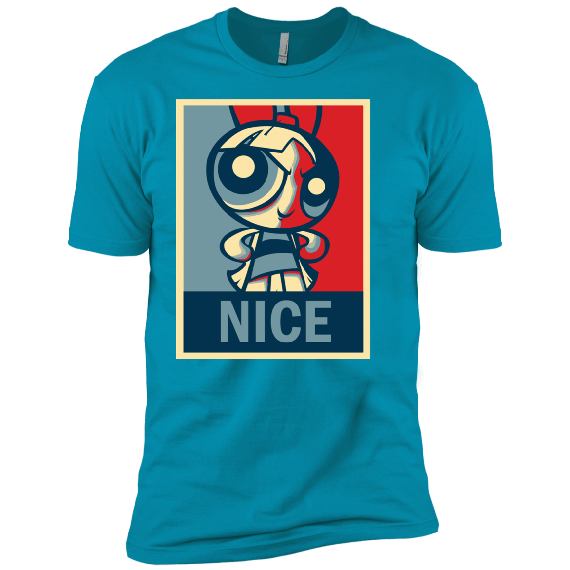 T-Shirts Turquoise / YXS Nice Powerpuff Boys Premium T-Shirt