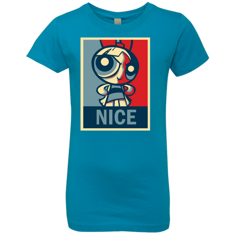 T-Shirts Turquoise / YXS Nice Powerpuff Girls Premium T-Shirt