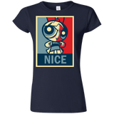 T-Shirts Navy / S Nice Powerpuff Junior Slimmer-Fit T-Shirt