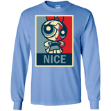 T-Shirts Carolina Blue / S Nice Powerpuff Men's Long Sleeve T-Shirt