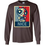 T-Shirts Dark Chocolate / S Nice Powerpuff Men's Long Sleeve T-Shirt