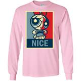 T-Shirts Light Pink / S Nice Powerpuff Men's Long Sleeve T-Shirt