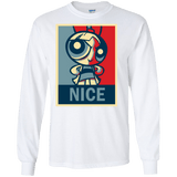 T-Shirts White / S Nice Powerpuff Men's Long Sleeve T-Shirt