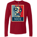 T-Shirts Cardinal / S Nice Powerpuff Men's Premium Long Sleeve