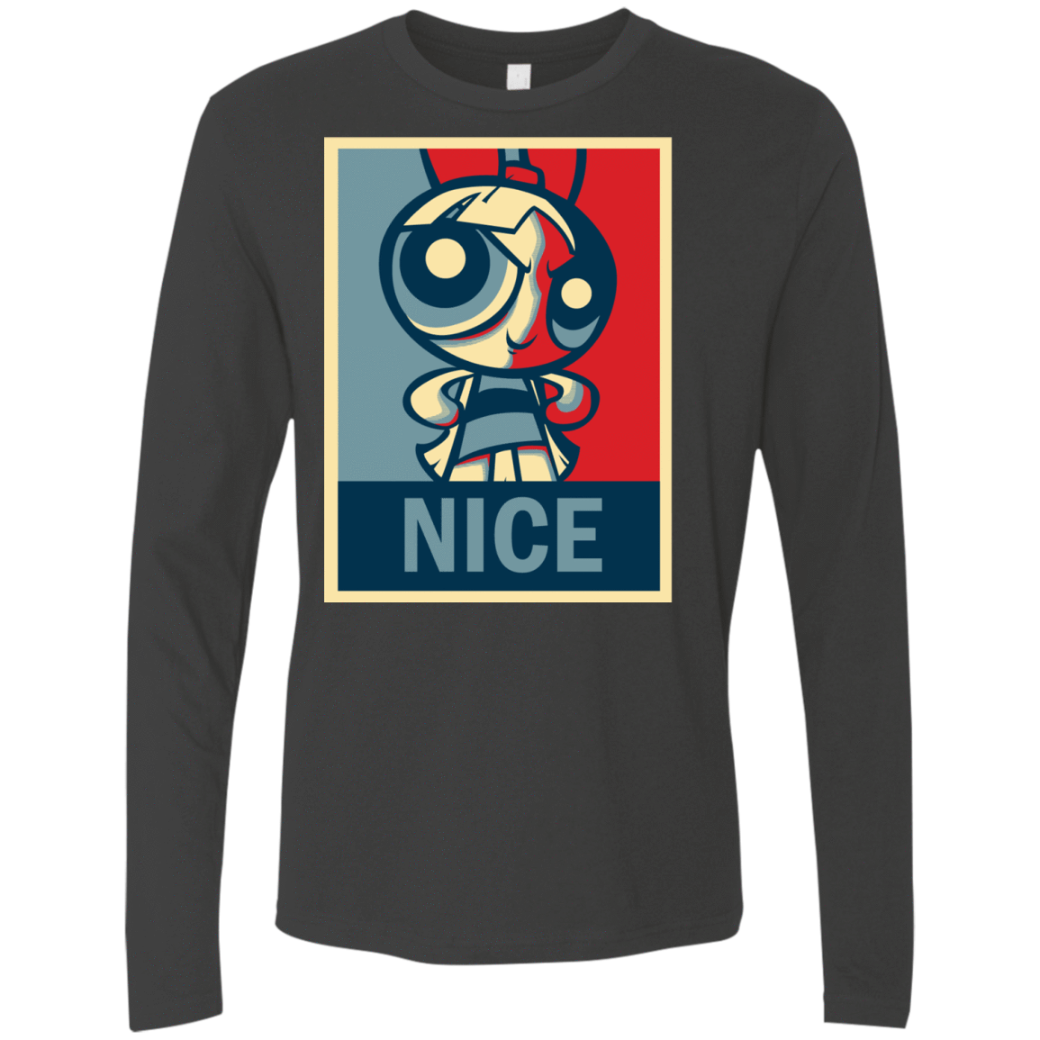 T-Shirts Heavy Metal / S Nice Powerpuff Men's Premium Long Sleeve